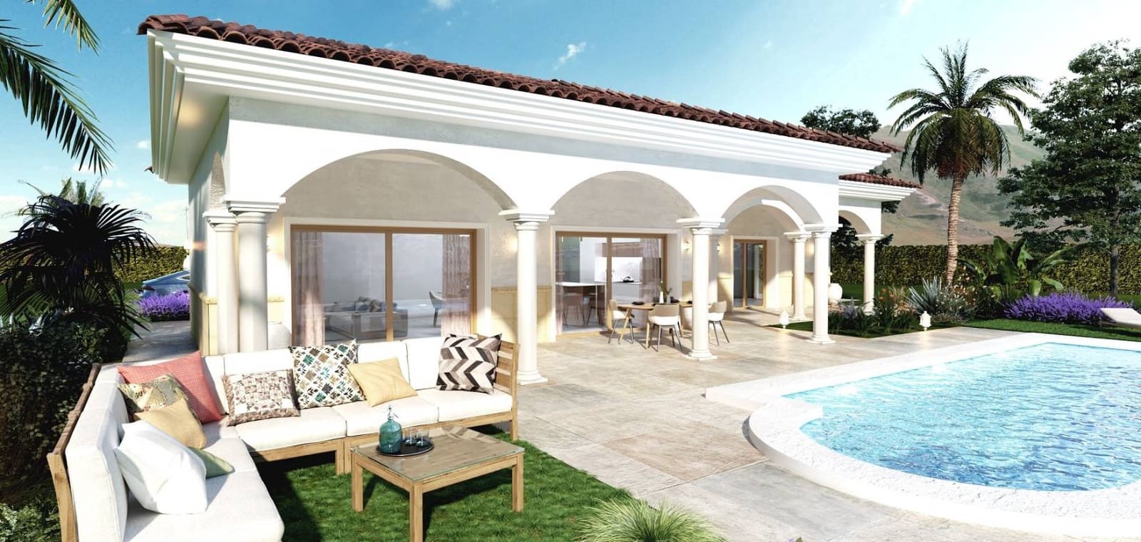 3 camera da letto Villa in vendita in Aspe con piscina - 339.000 € (Rif: 9552542)