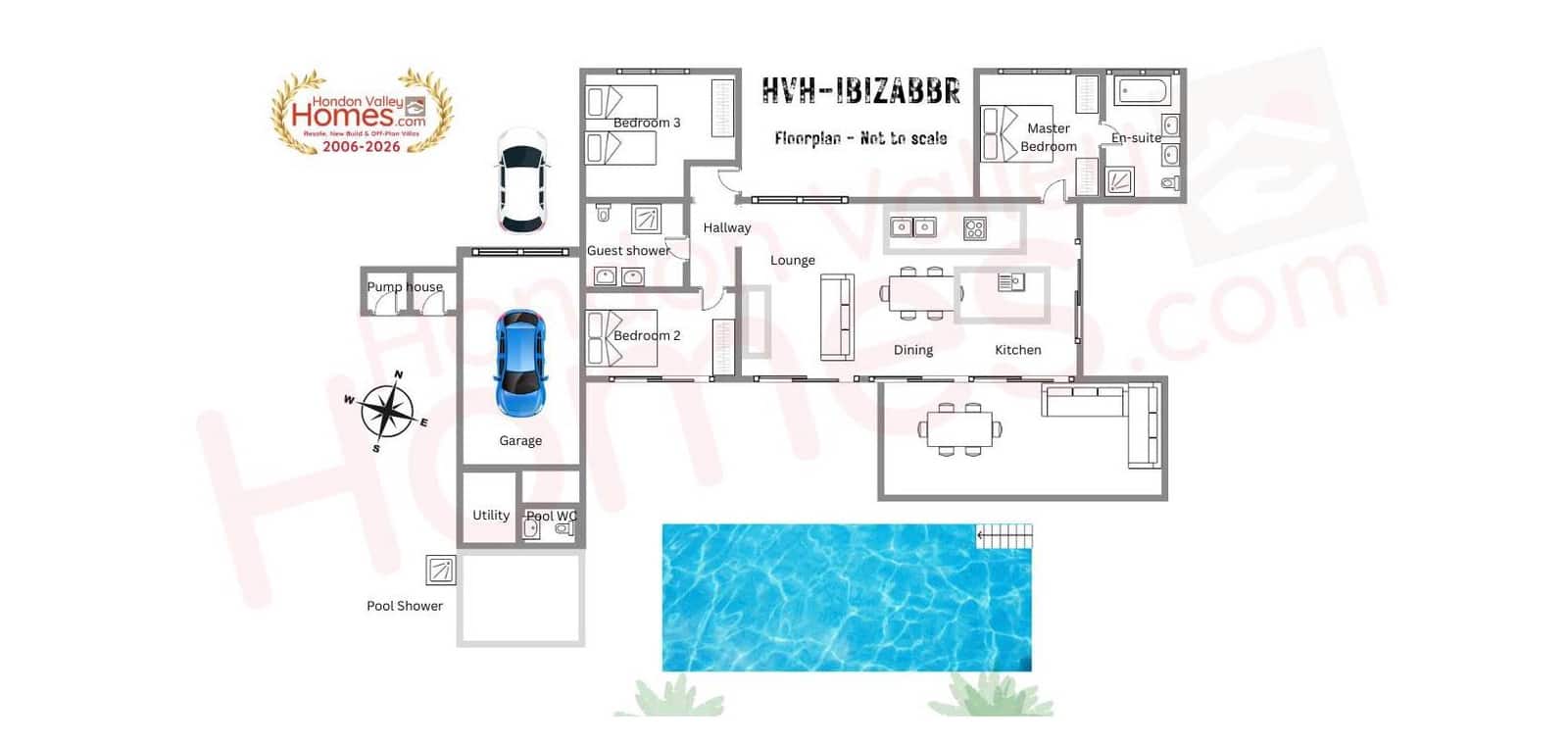 3 soverom Villa til salgs i Barbarroja med svømmebasseng - € 499 950 (Ref: 9867425)