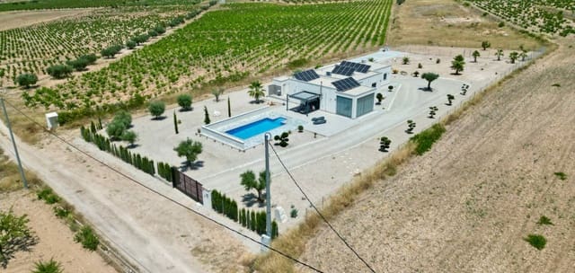 4 sypialnia Willa na sprzedaż w Cañada de la Lena, Abanilla z basenem garażem - 470 000 € (Ref: 9953042)