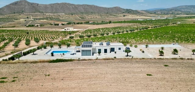 4 sypialnia Willa na sprzedaż w Cañada de la Lena, Abanilla z basenem garażem - 470 000 € (Ref: 9953042)