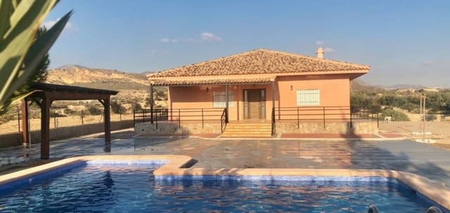 3 soverom Villa til salgs i Abanilla med svømmebasseng garasje - € 319 000 (Ref: 9999372)