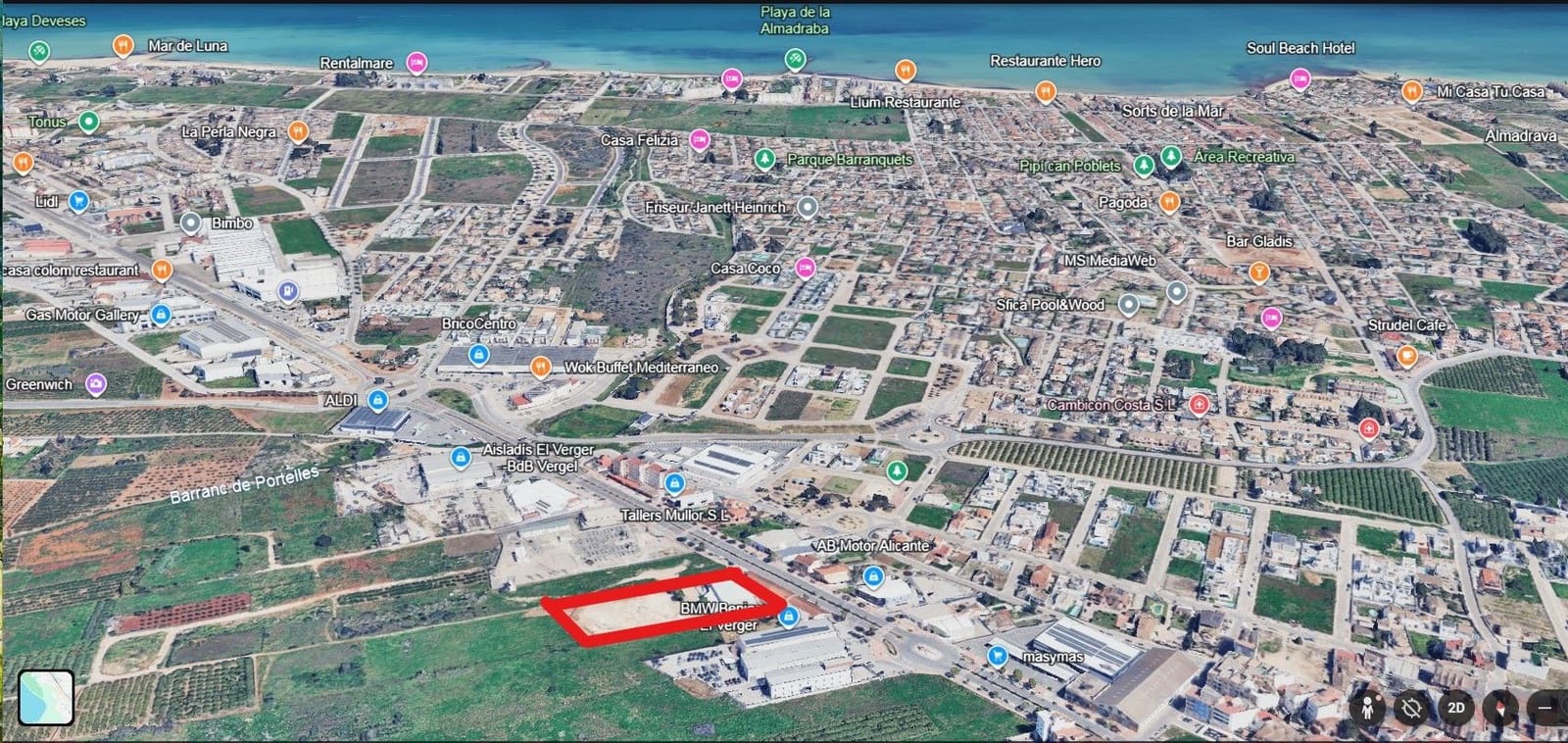 Comercial para venda em El Vergel / Verger - 1 500 000 € (Ref: 10130729)