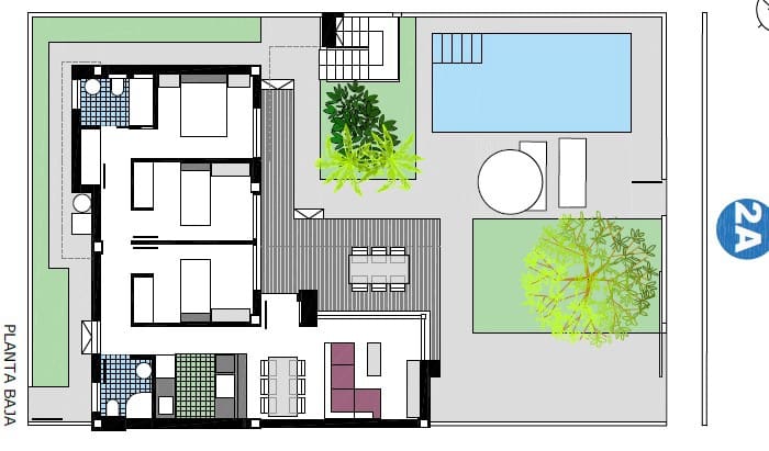 3 soverom Rekkehus til salgs i Els Poblets med svømmebasseng garasje - € 415 000 (Ref: 8690768)