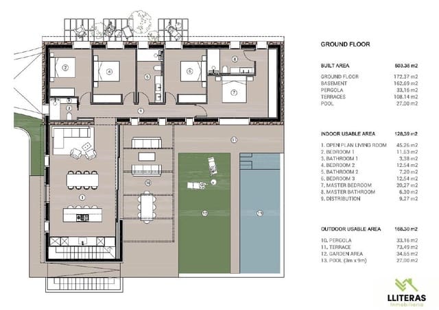 Building Plot for sale in Llubí - € 250,000 (Ref: 9129719)