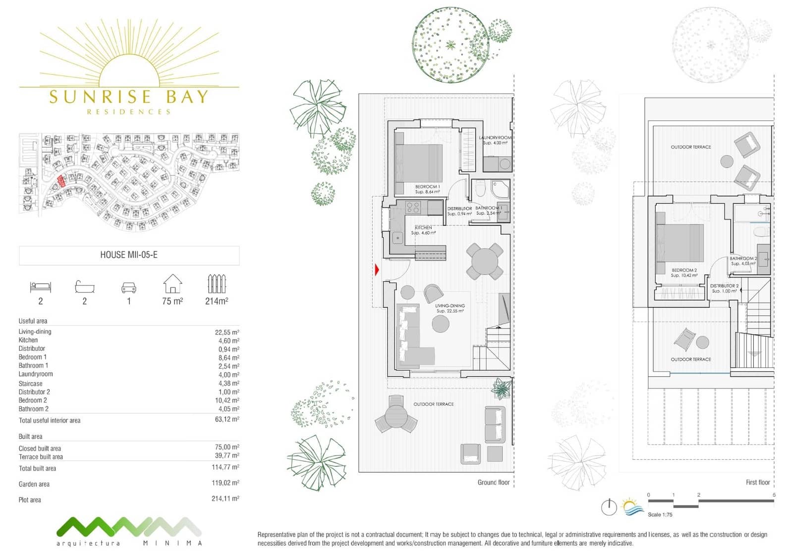 2 soveværelse Semi-Rækkehus til salg i Cala Romantica med swimmingpool - € 408.000 (Ref: 9031397)