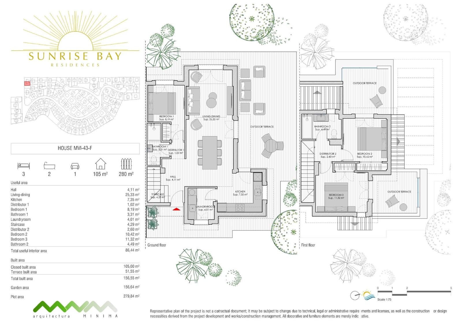 3 sovrum Semi-fristående Villa till salu i Cala Romantica med pool - 503 000 € (Ref: 9031398)