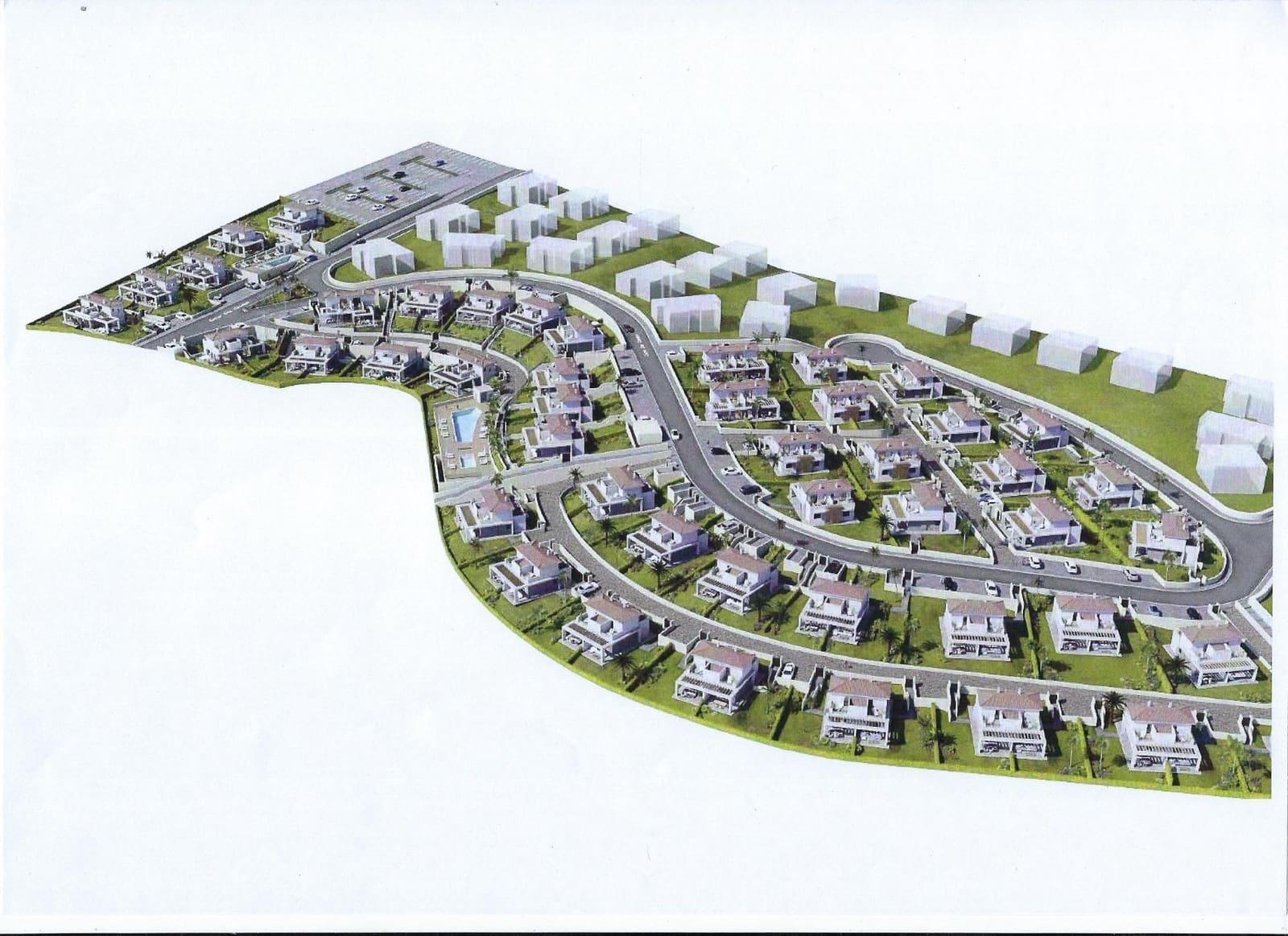 3 sovrum Semi-fristående Villa till salu i Cala Romantica med pool - 503 000 € (Ref: 9031398)