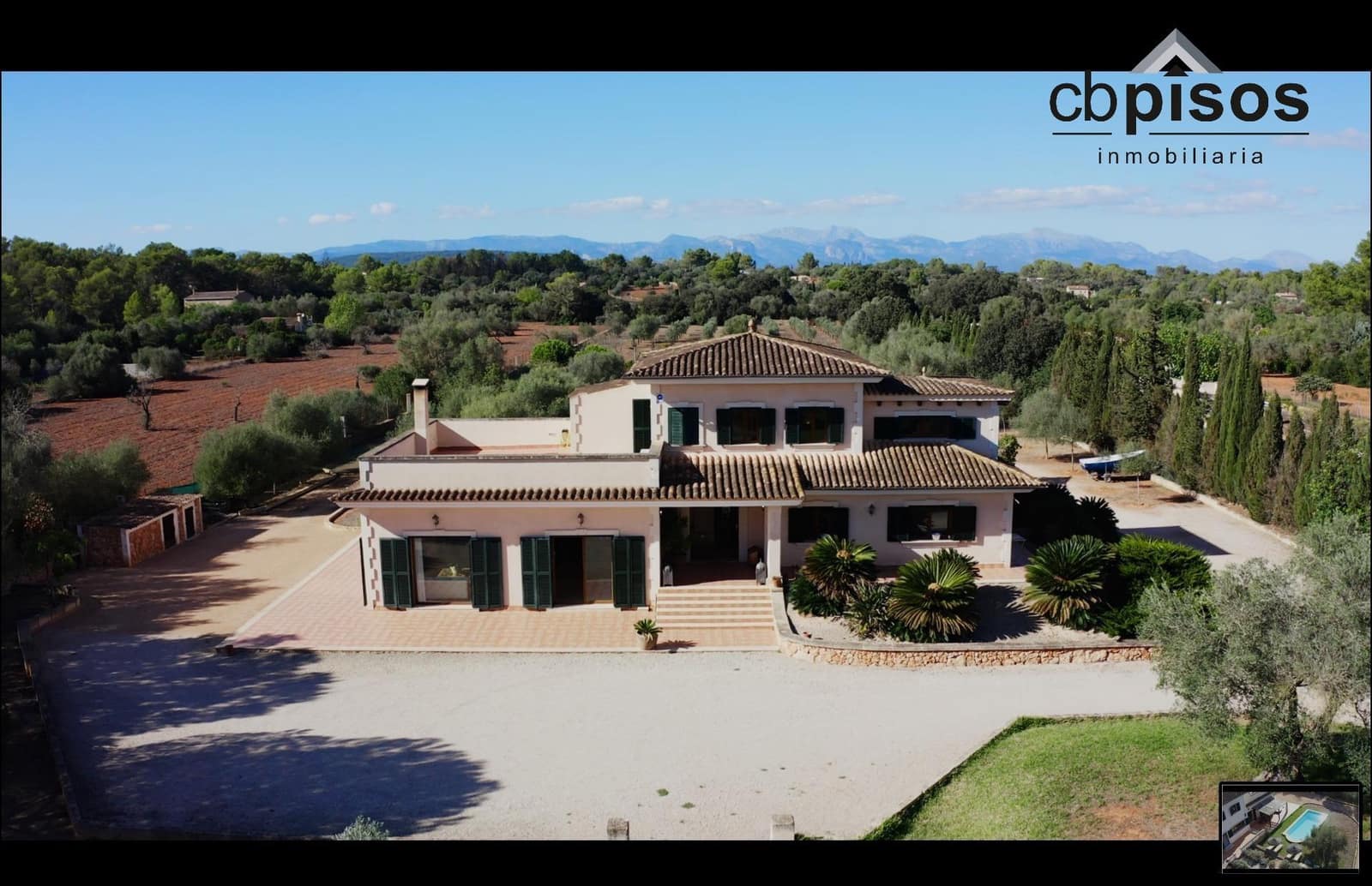 4 sypialnia Finka/Dom wiejski na sprzedaż w Algaida z basenem - 1 695 000 € (Ref: 8538937)