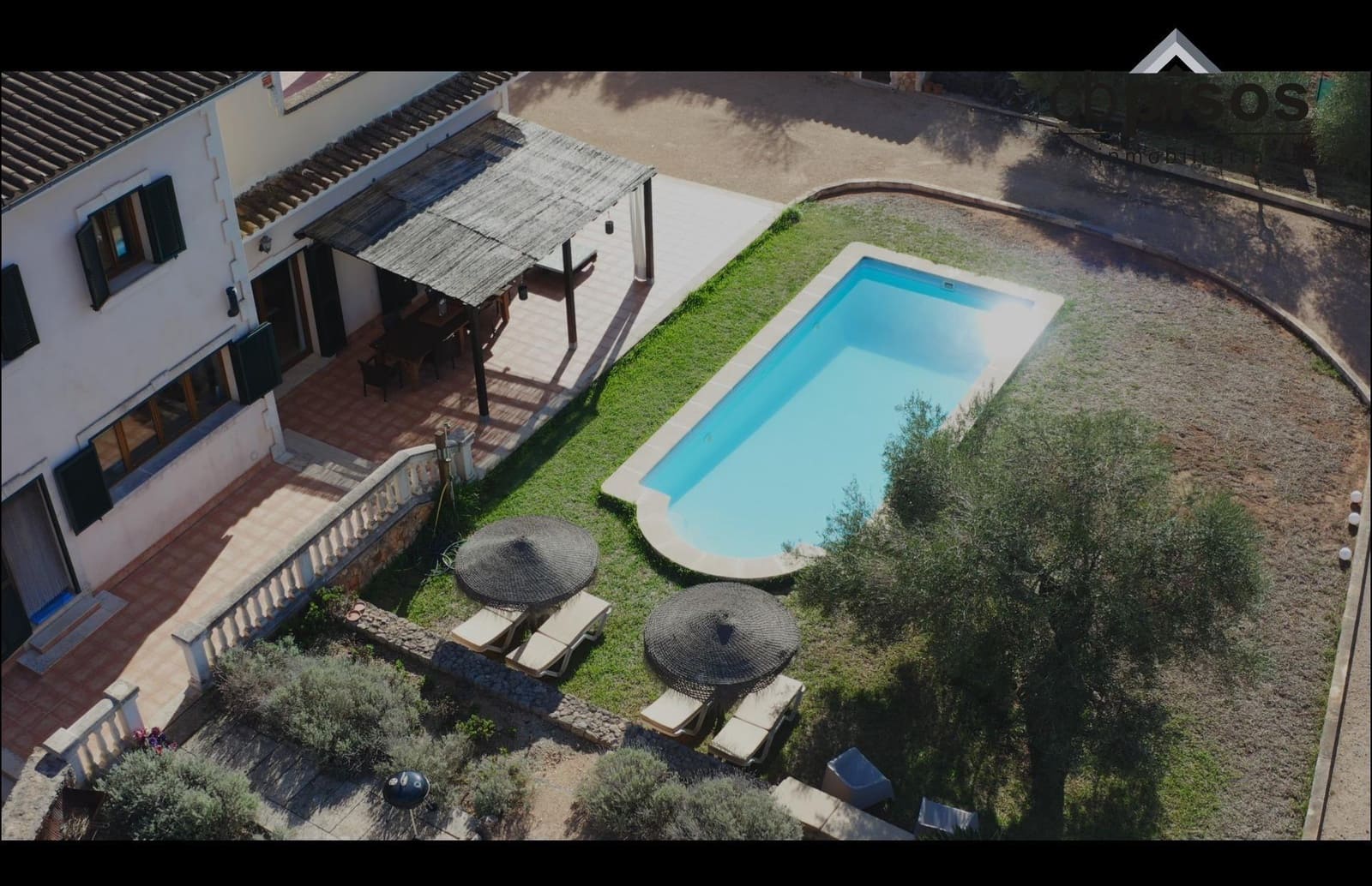 4 sypialnia Finka/Dom wiejski na sprzedaż w Algaida z basenem - 1 695 000 € (Ref: 8538937)