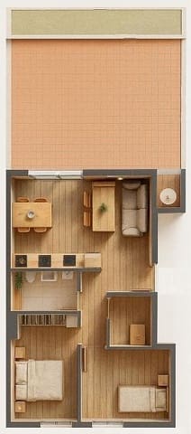 2 soveværelse Lejlighed til salg i Pere Garau, Palma de Mallorca - € 355.000 (Ref: 9367377)