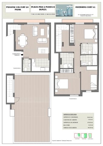 3 soverom Leilighet til salgs i Pere Garau, Palma de Mallorca - € 499 000 (Ref: 9374571)