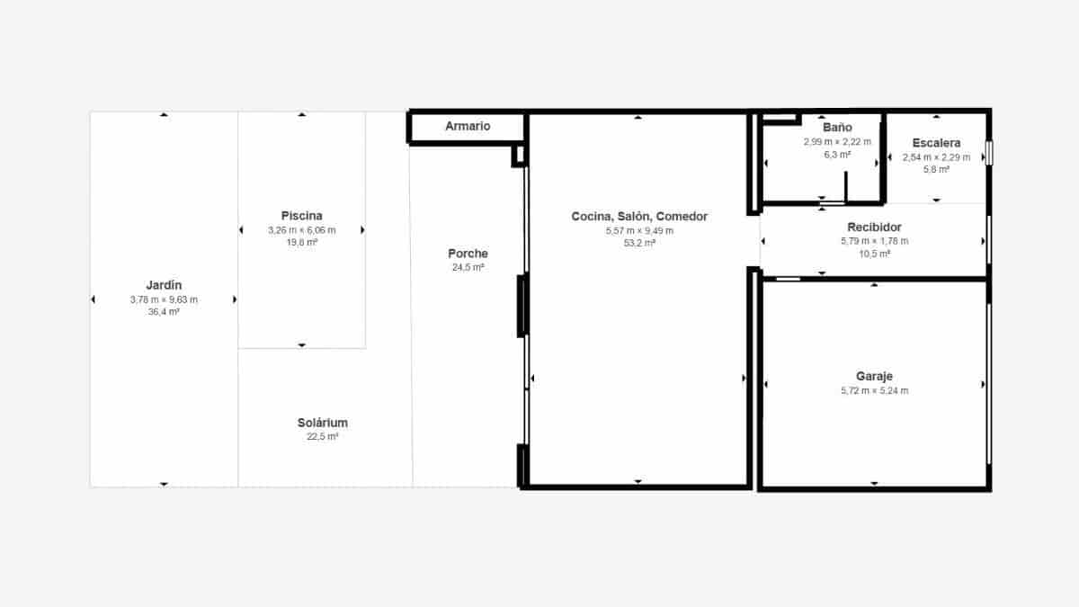 3 soverom Rekkehus til salgs i Vilafranca de Bonany med svømmebasseng garasje - € 980 000 (Ref: 10005738)