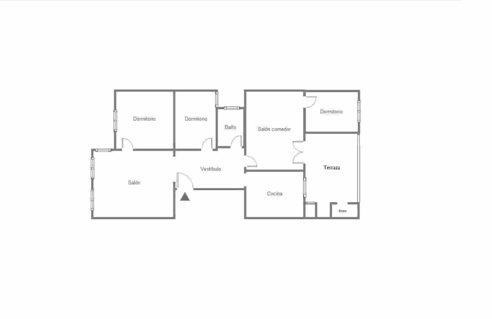 3 bedroom Penthouse for sale in Palma de Mallorca - € 490,000 (Ref: 10081417)