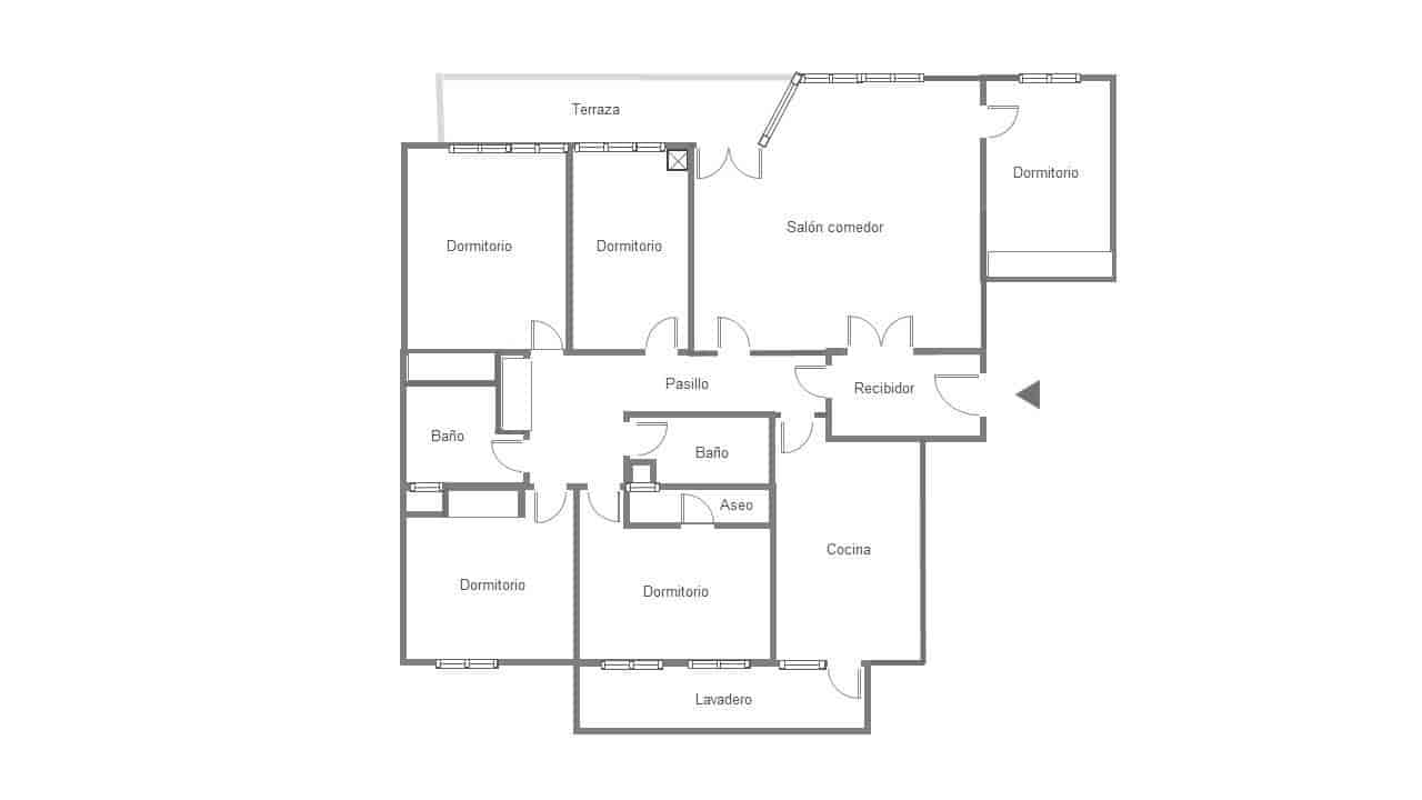 5 slaapkamer Flat te koop in Palma de Mallorca met garage - € 650.000 (Ref: 10142505)