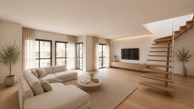 3 sovrum Takvåning till salu i Plaça dels Patins, Palma de Mallorca med garage - 1 395 000 € (Ref: 3704322)