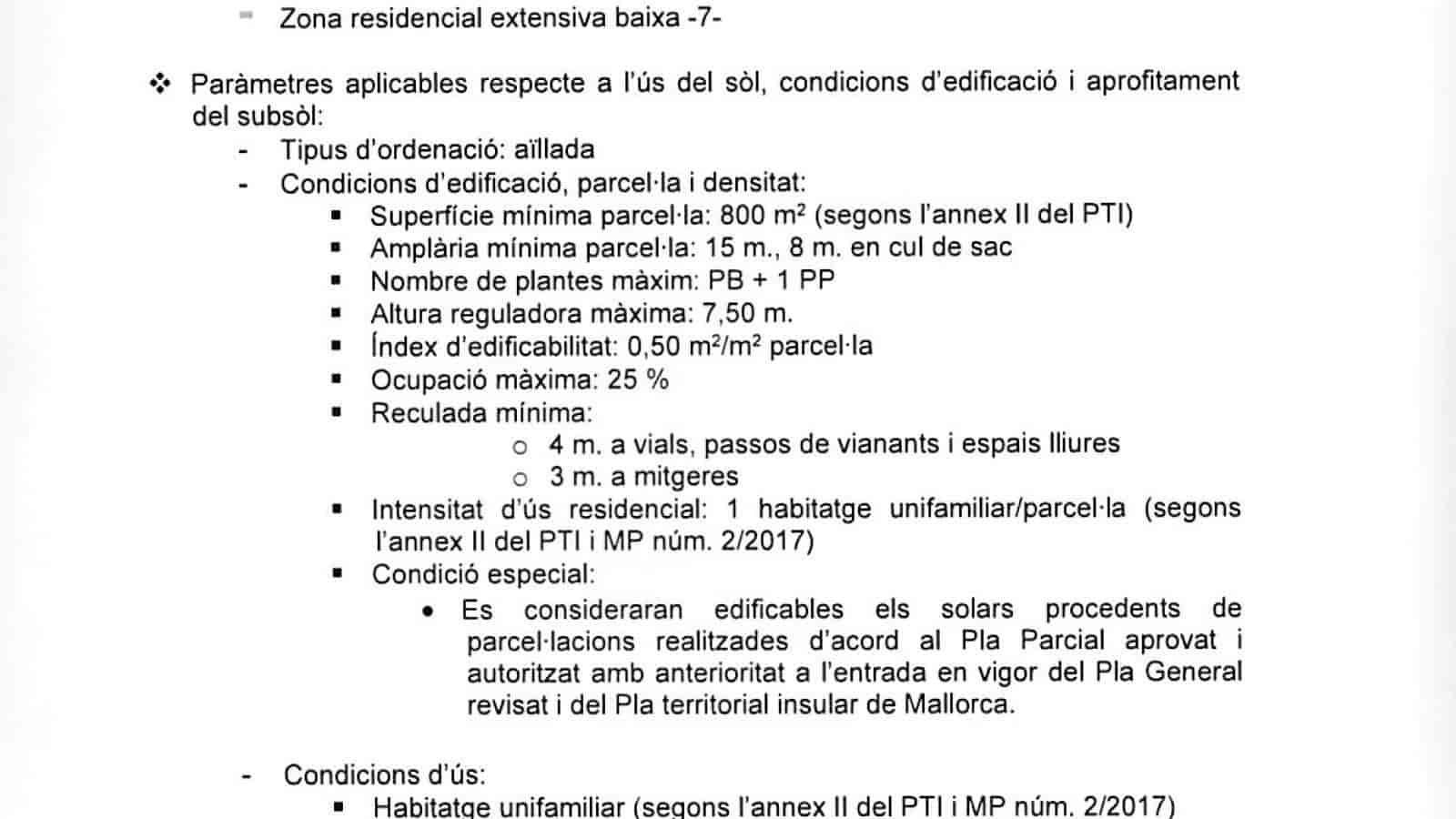 Area Edificabile in vendita in Llucmajor - 1.250.000 € (Rif: 6185350)