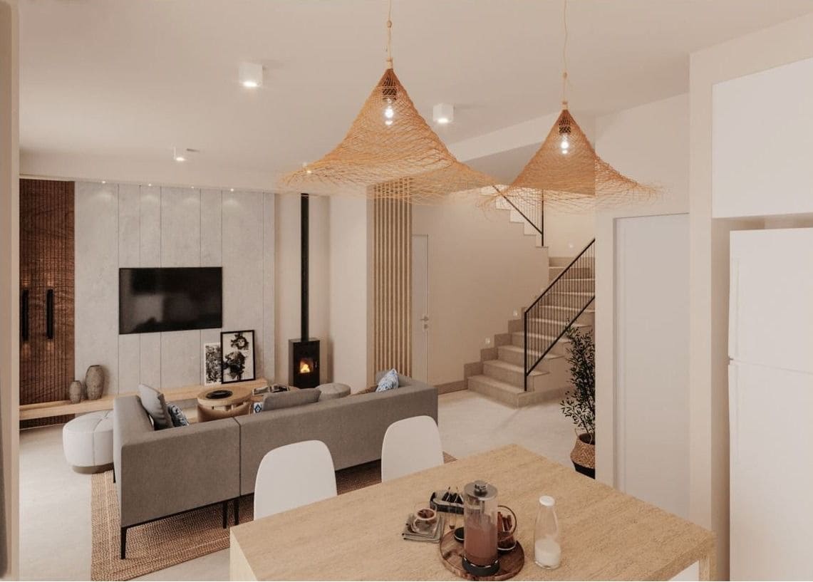 3 soveværelse Semi-Rækkehus til salg i Sa Cabaneta / La Cabaneta med swimmingpool garage - € 740.000 (Ref: 7379557)