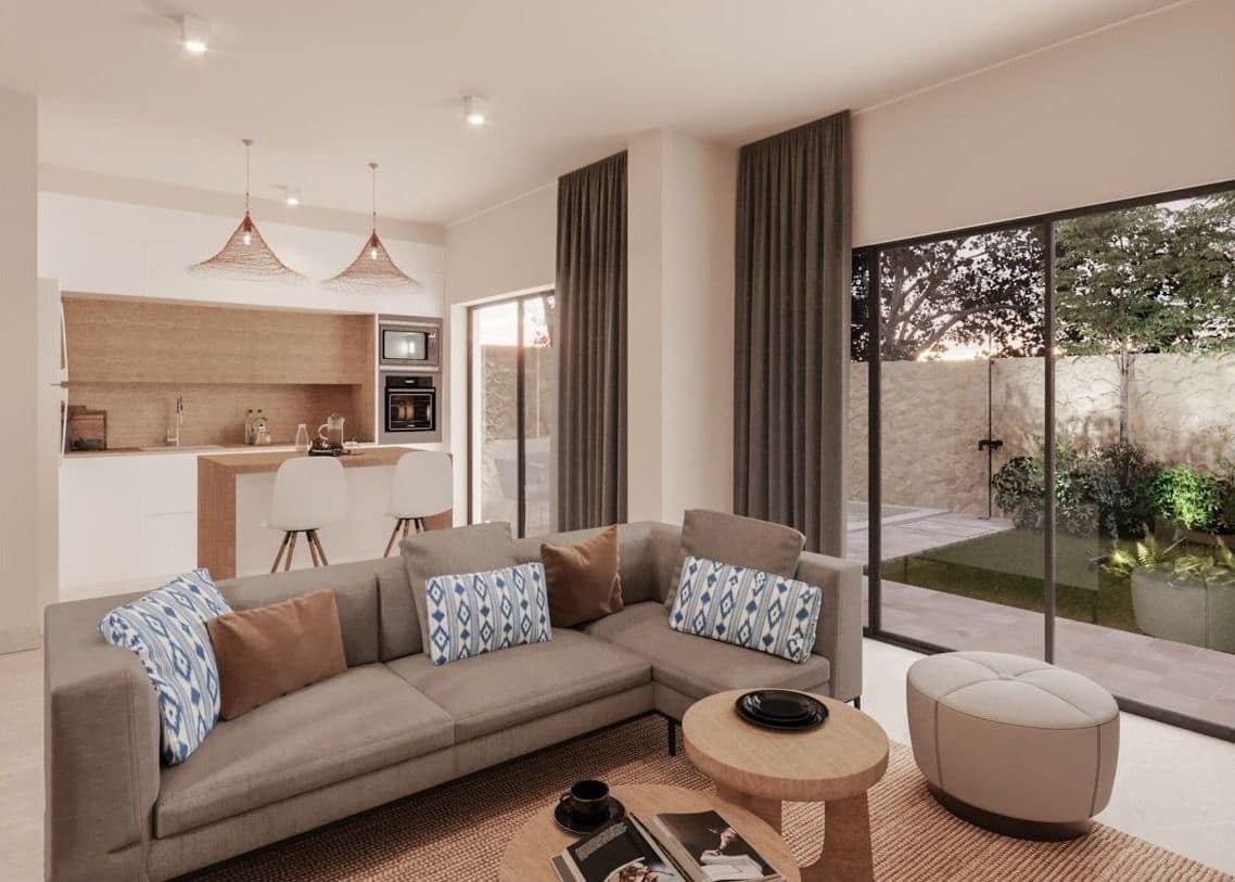 3 soveværelse Semi-Rækkehus til salg i Sa Cabaneta / La Cabaneta med swimmingpool garage - € 740.000 (Ref: 7379557)