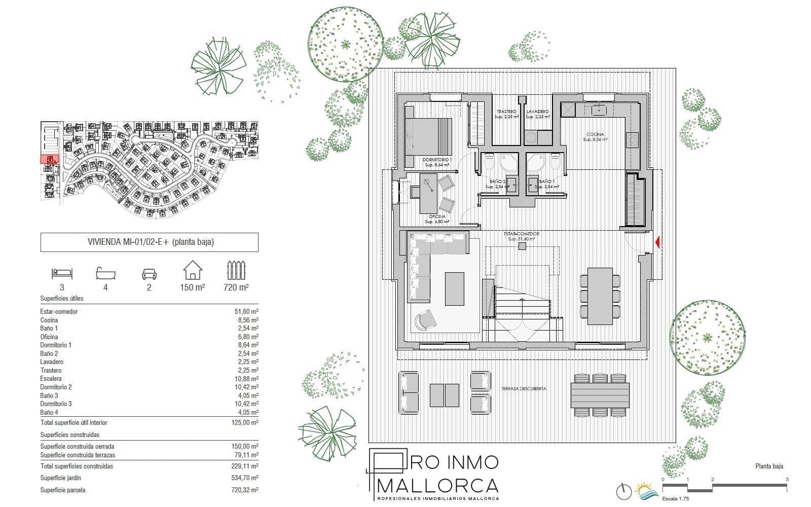 3 soveværelse Villa til salg i Cala Romantica med swimmingpool - € 495.500 (Ref: 8579931)