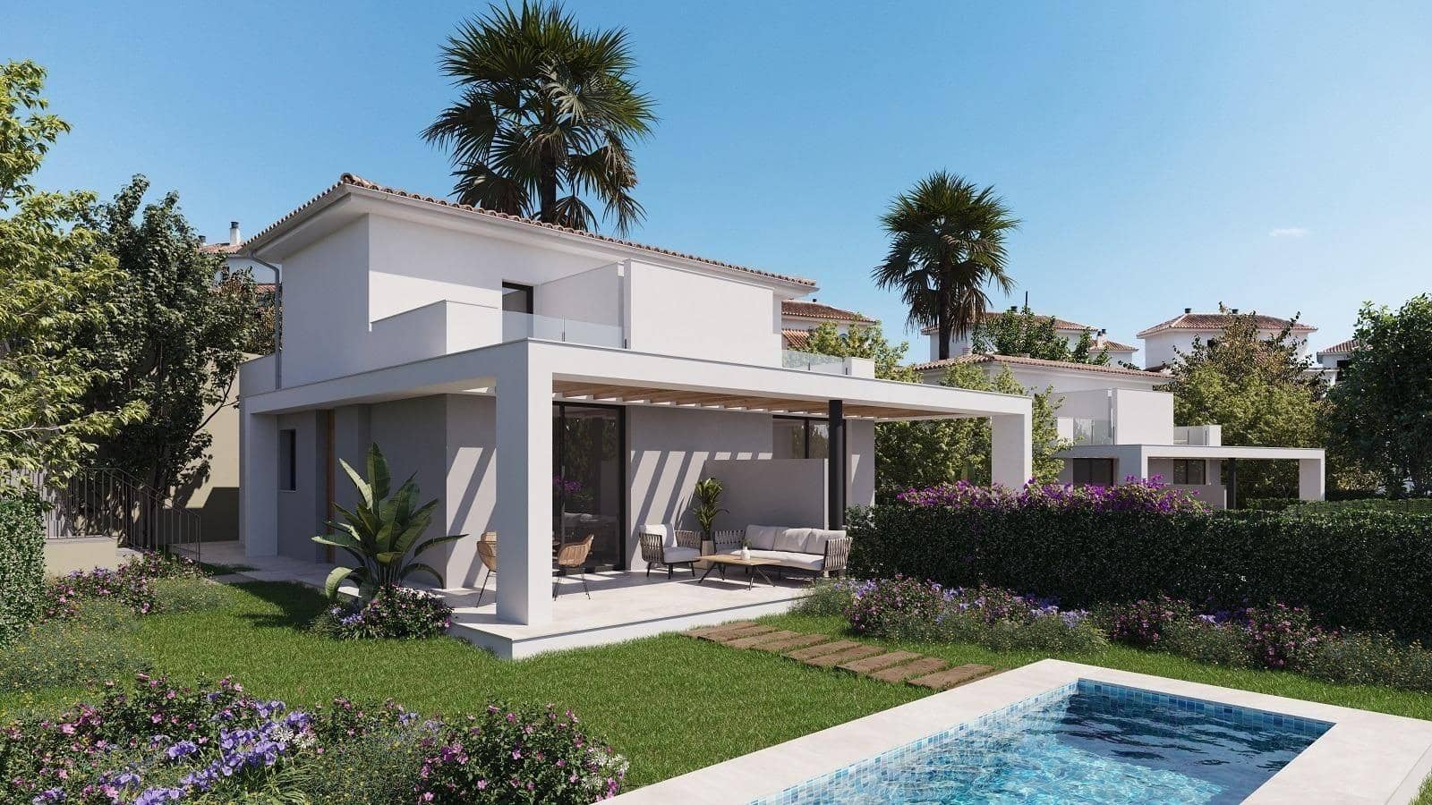 3 soveværelse Villa til salg i Cala Romantica med swimmingpool - € 495.500 (Ref: 8579931)
