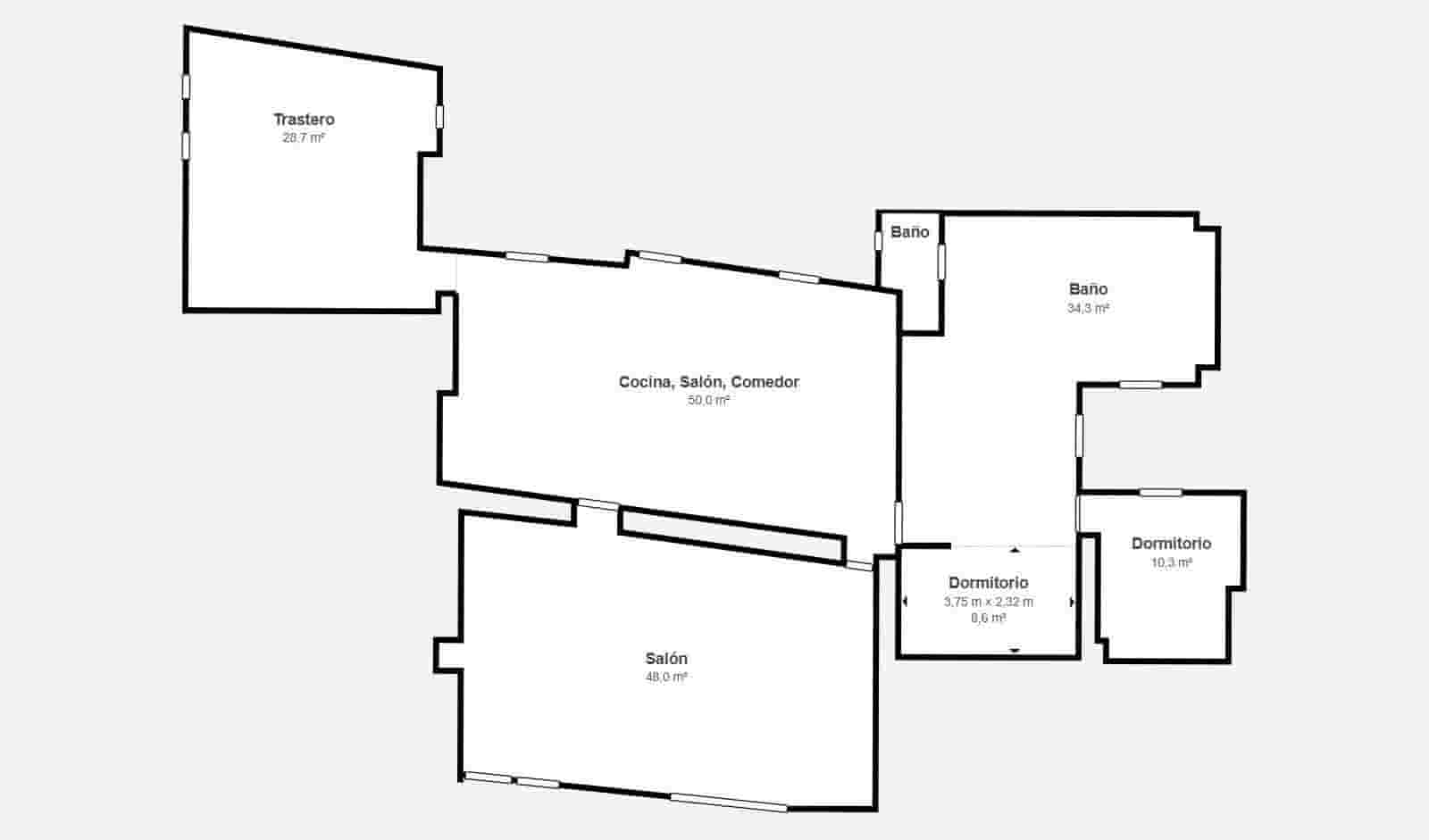 Ático de 2 habitaciones en Palma de Mallorca en venta - 1.670.000 € (Ref: 8773992)