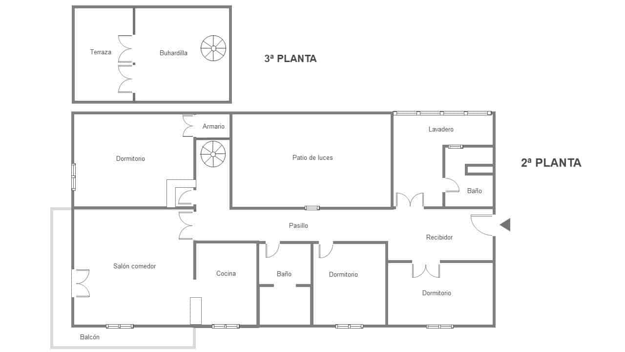 3 sovrum Takvåning till salu i Bunyola - 550 000 € (Ref: 9187117)