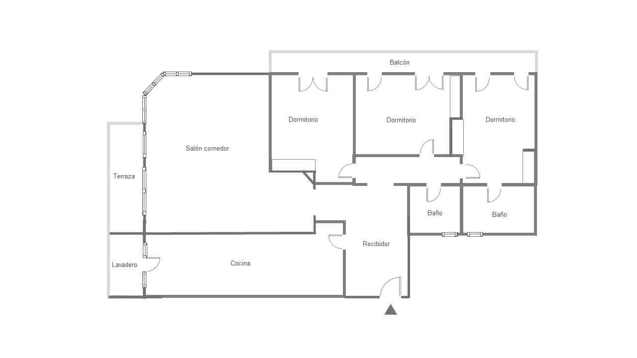 3 Zimmer Wohnung zu verkaufen in Palma de Mallorca mit Garage - 630.000 € (Ref: 9197876)