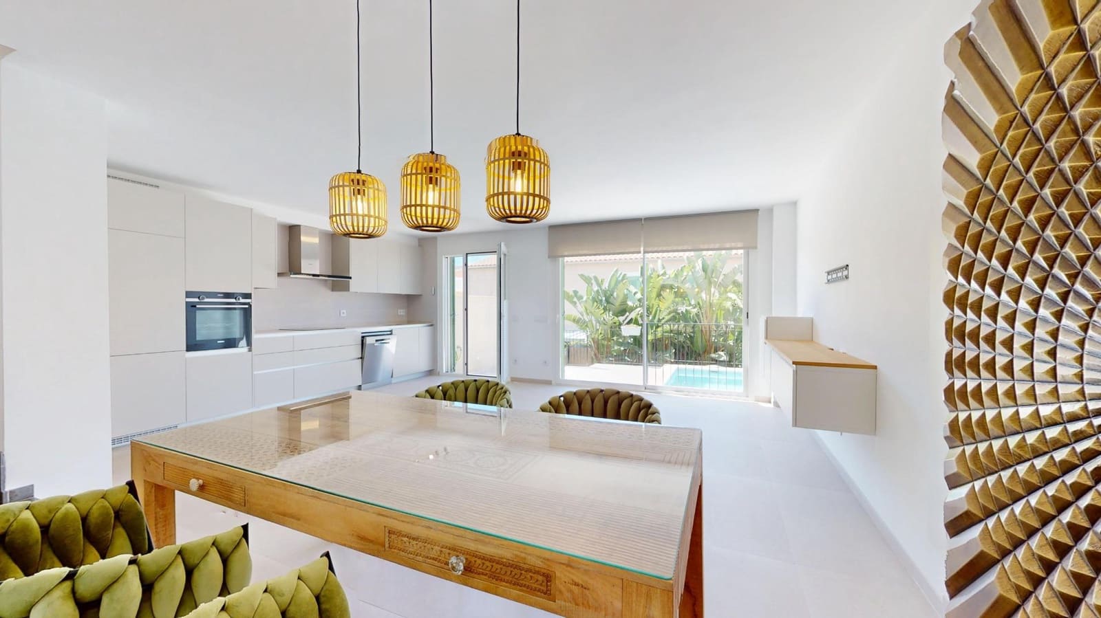 4 soveværelse Semi-Rækkehus til salg i Sa Cabaneta / La Cabaneta med swimmingpool garage - € 849.000 (Ref: 9208432)