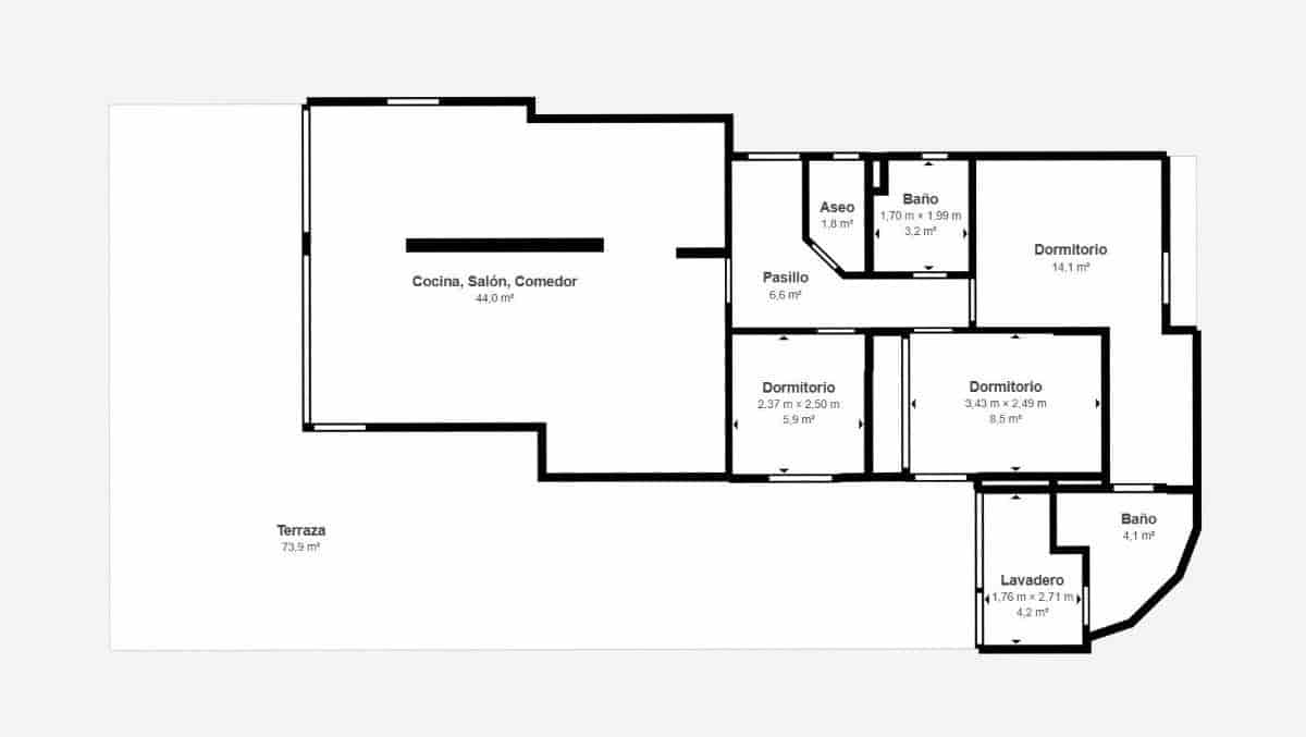 Apartamento Playa de 3 habitaciones en Can Pastilla en venta con garaje - 575.000 € (Ref: 9303689)