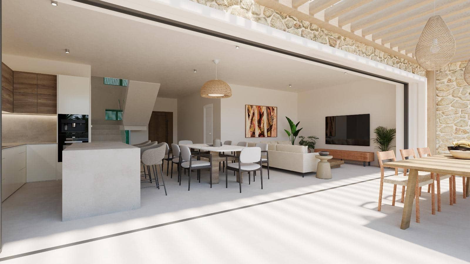 5 soverom Hus til salgs i Sa Cabaneta / La Cabaneta med svømmebasseng garasje - € 1 695 000 (Ref: 9411159)