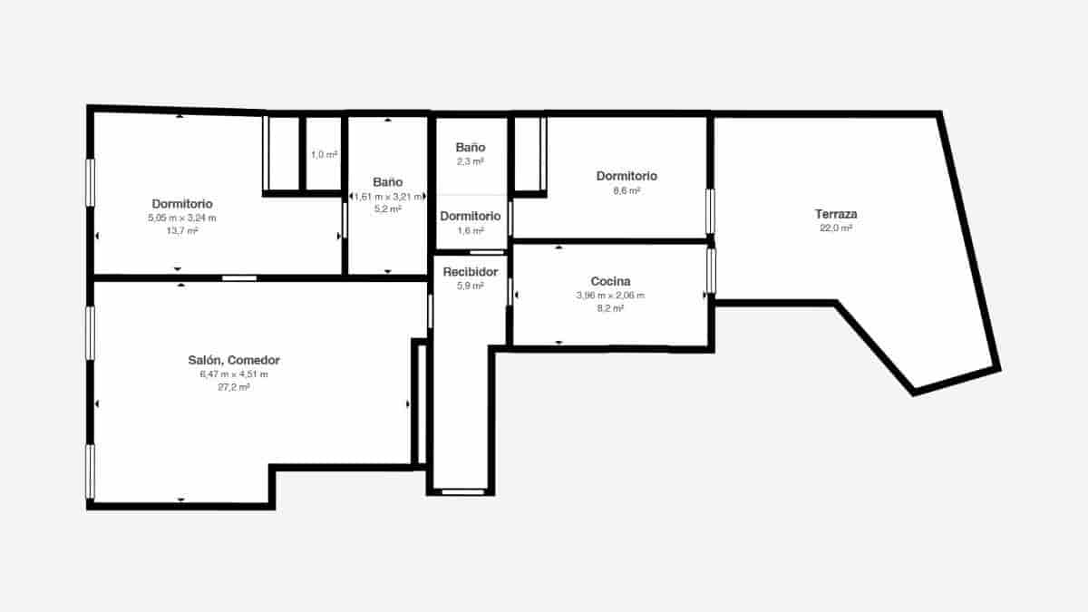 2 sypialnia Mieszkanie do wynajęcia w Palma de Mallorca z garażem - 2 300 € (Ref: 9440720)