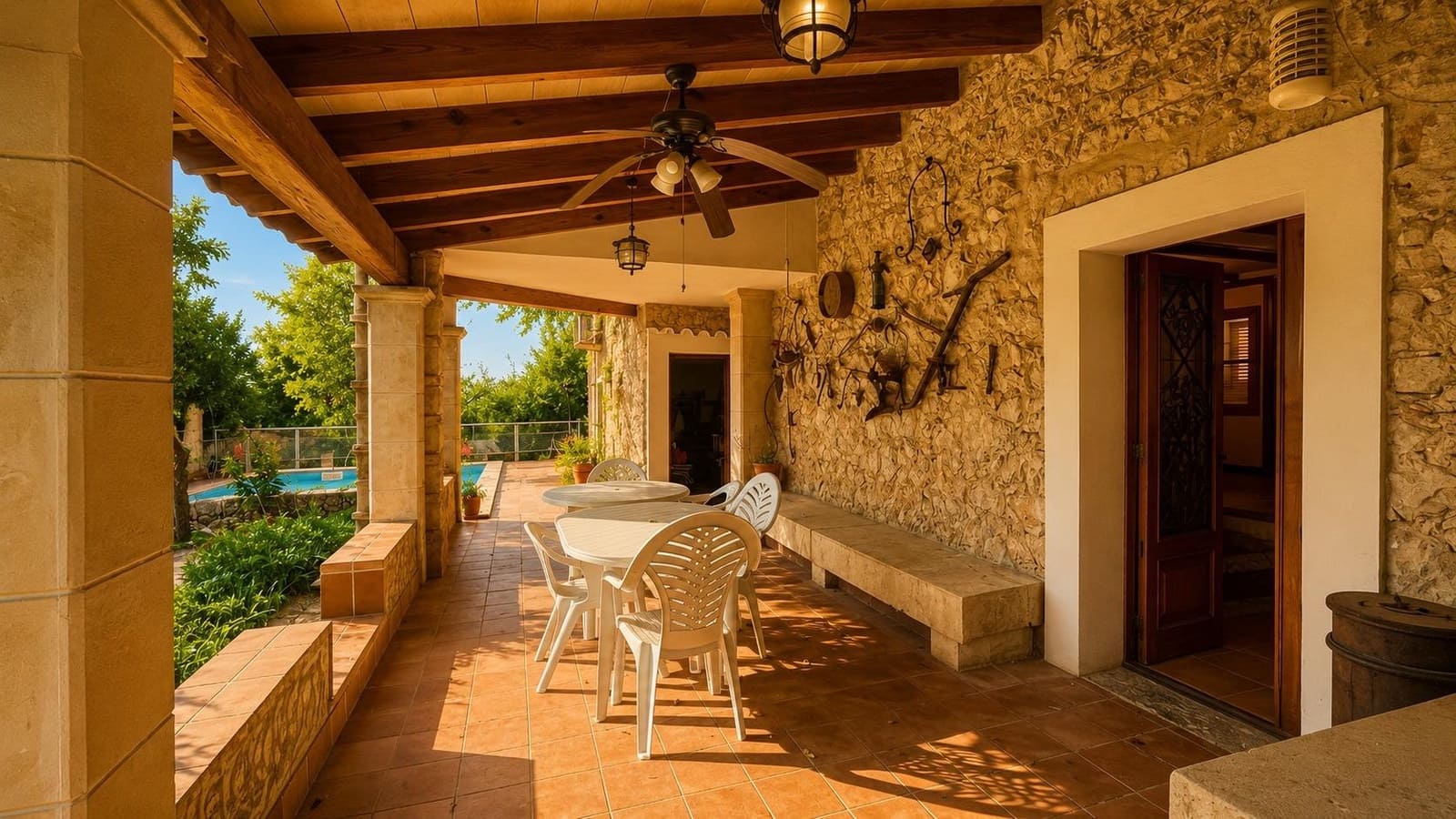 3 Zimmer Villa zu verkaufen in Selva mit Pool - 780.000 € (Ref: 9543919)