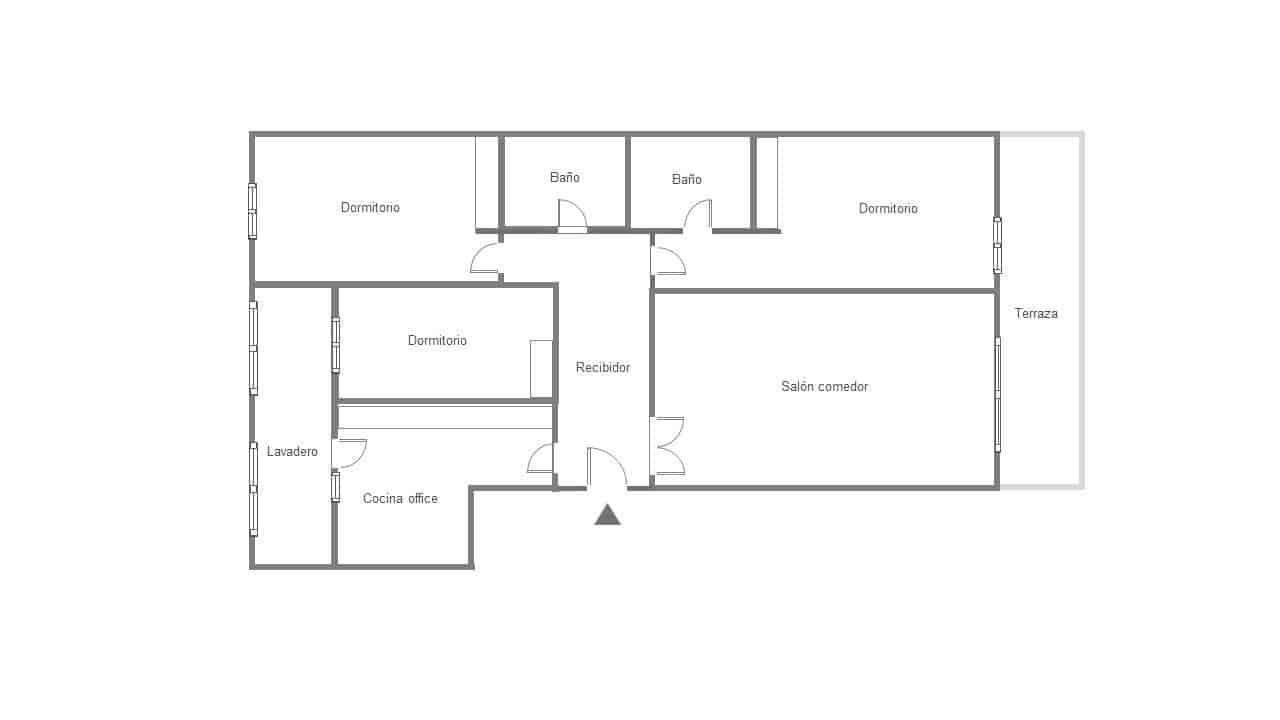 3 sypialnia Mieszkanie na sprzedaż w Palma de Mallorca - 425 000 € (Ref: 9591476)