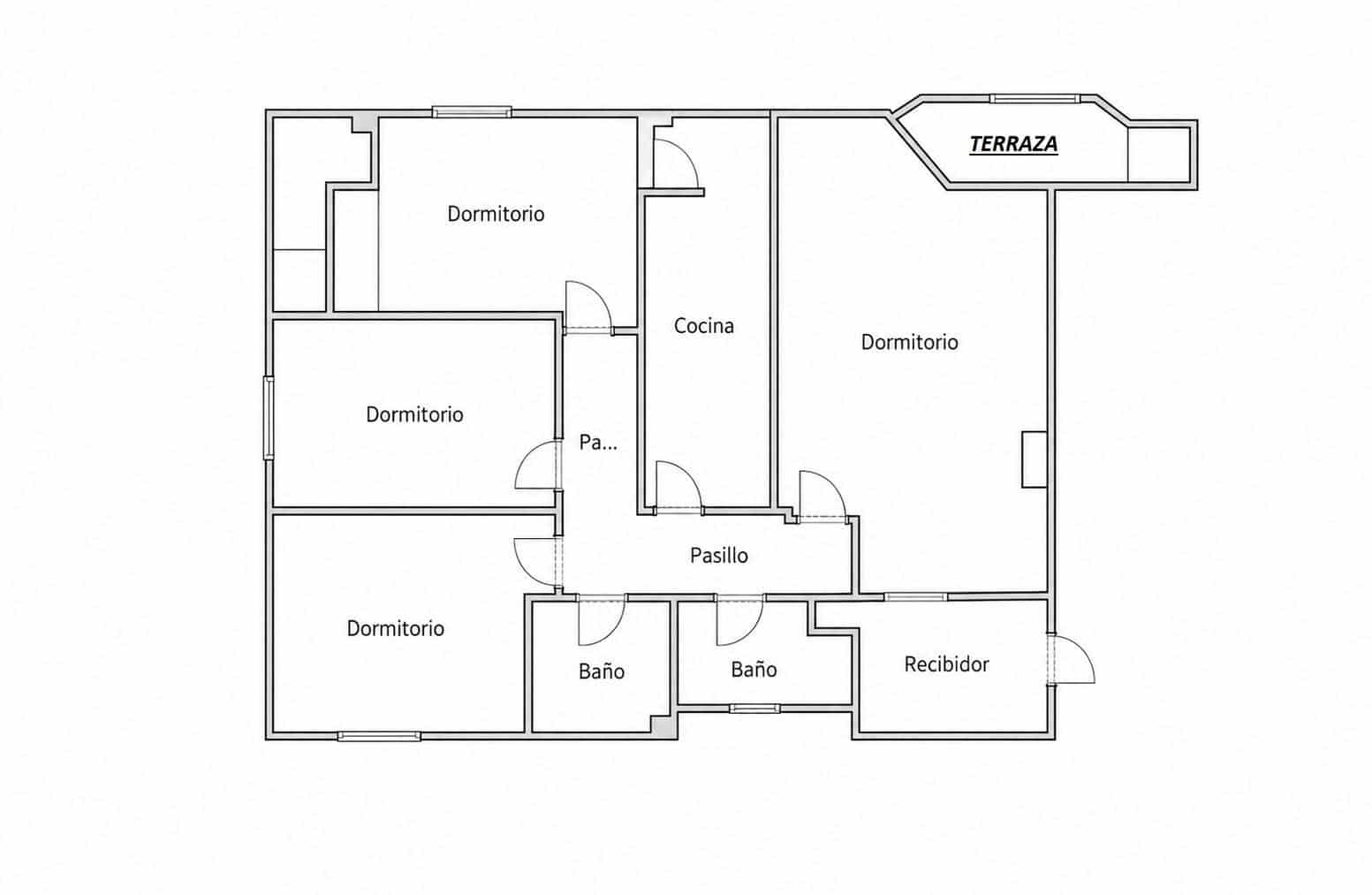 3 Zimmer Wohnung zu verkaufen in Palma de Mallorca mit Garage - 425.000 € (Ref: 9752166)