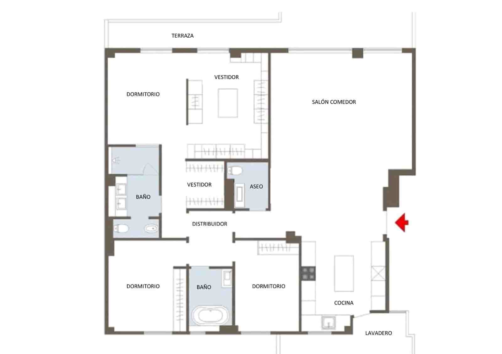 3 bedroom Flat for sale in Palma de Mallorca with garage - € 1,595,000 (Ref: 9843663)