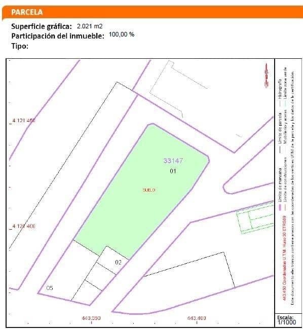 Building Plot for sale in Peligros - € 769,000 (Ref: 10009285)