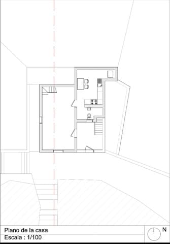 3 makuuhuone Rivitalo myytävänä paikassa Albaicin, Granada kaupunki - 360 000 € (Ref: 10030725)