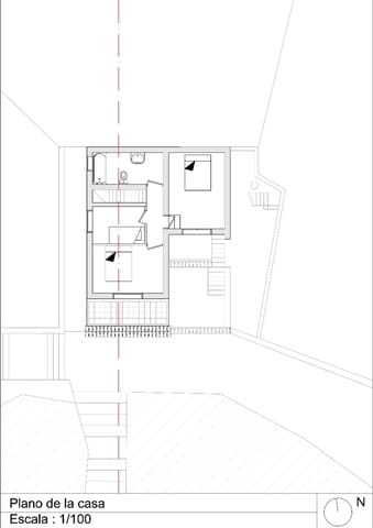 3 makuuhuone Rivitalo myytävänä paikassa Albaicin, Granada kaupunki - 360 000 € (Ref: 10030725)