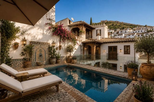 6 soverom Hus til salgs i Albaicin, Granada by med svømmebasseng - € 890 000 (Ref: 10155486)