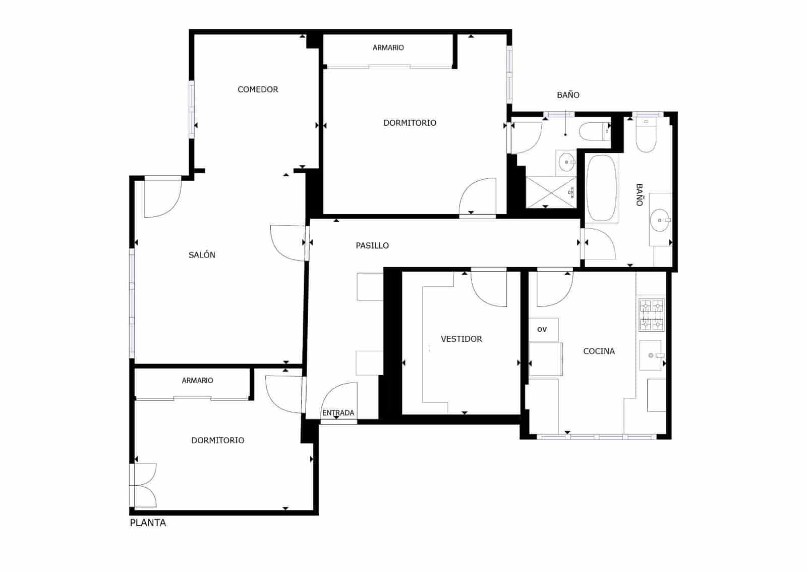 3 soveværelse Lejlighed til salg i Granada by med garage - € 395.000 (Ref: 10159647)