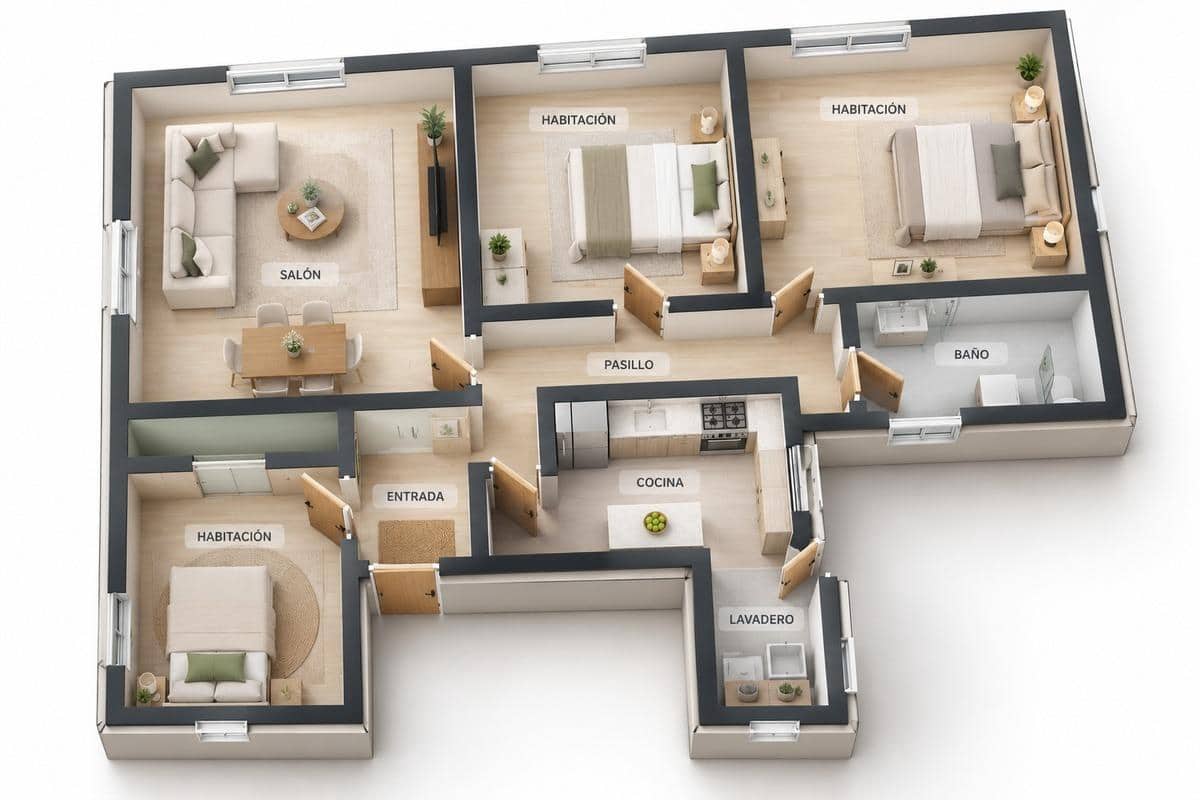 3 quarto Apartamento para venda em Maracena - 148 000 € (Ref: 10184873)