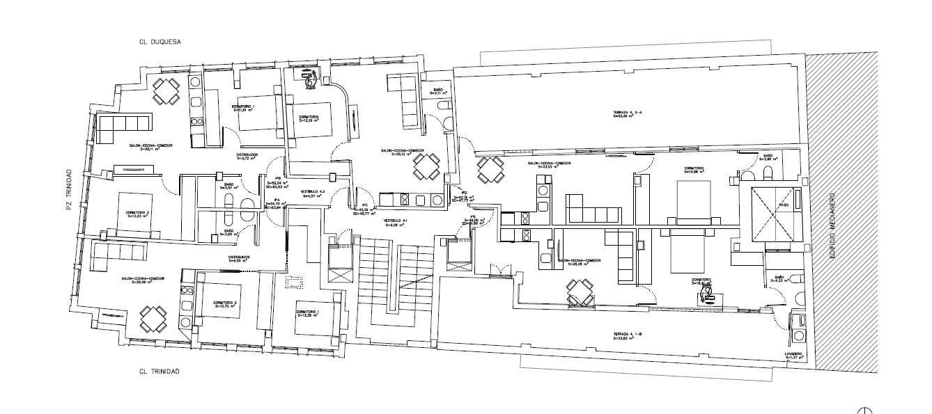6 quarto Apartamento para venda em Granada cidade - 829 000 € (Ref: 8855081)