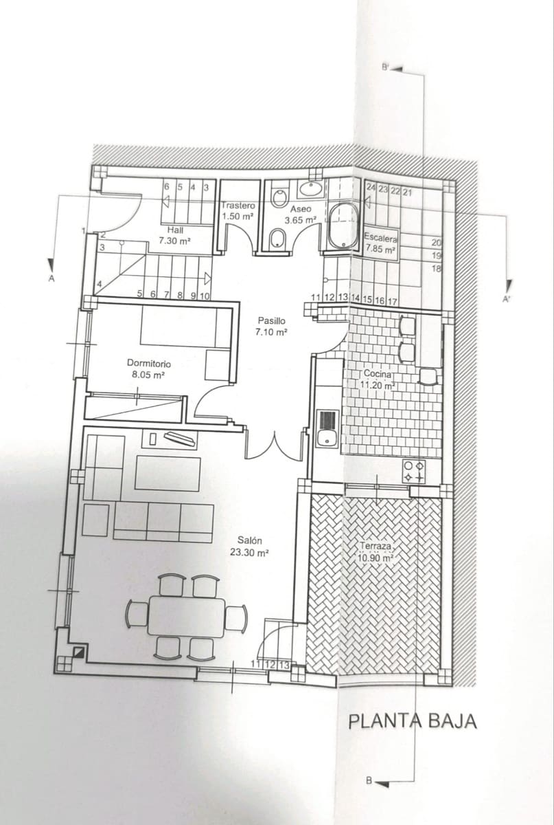 4 bedroom Terraced Villa for sale in Santa Fe with garage - € 284,900 (Ref: 9152422)