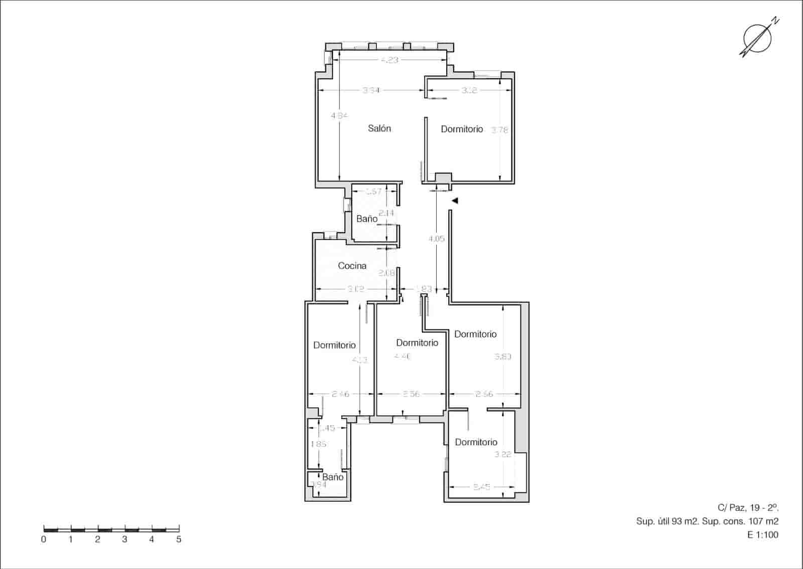 4 makuuhuone Asunto myytävänä paikassa Granada kaupunki - 269 000 € (Ref: 9335273)