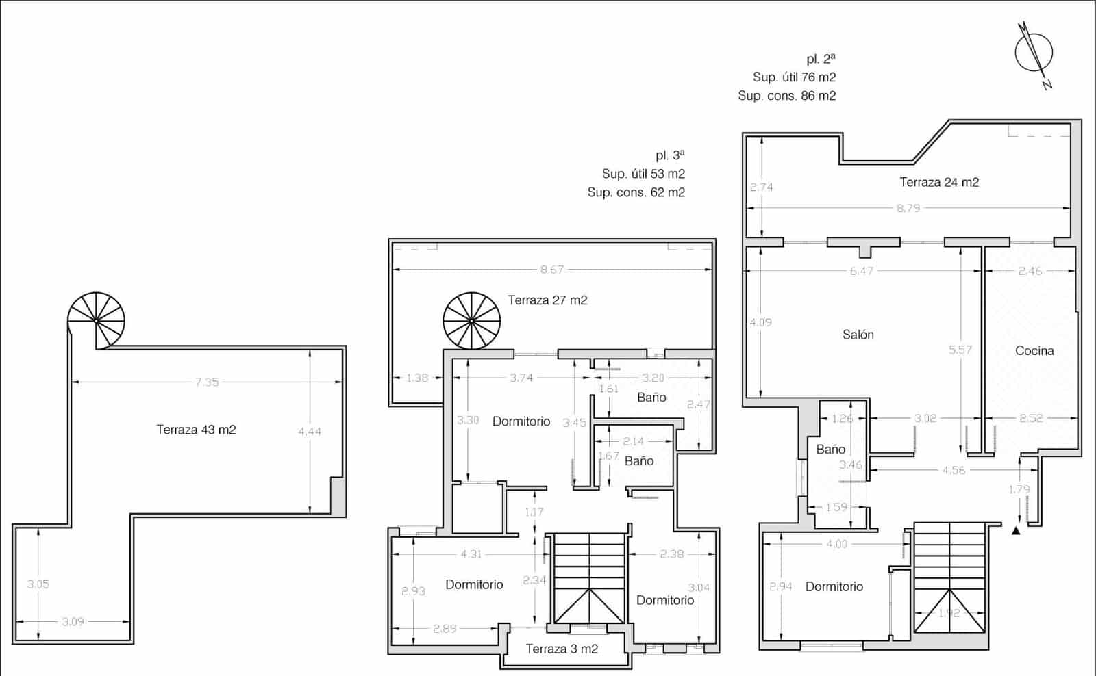 4 soverom Penthouse til salgs i Granada by med garasje - € 585 000 (Ref: 9431732)