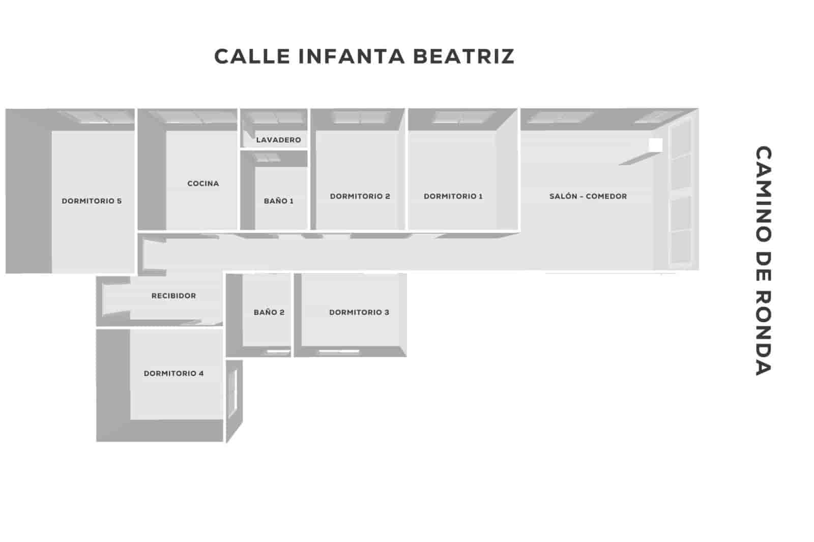 5 sypialnia Mieszkanie na sprzedaż w Miasto Grenada - 325 000 € (Ref: 9530442)