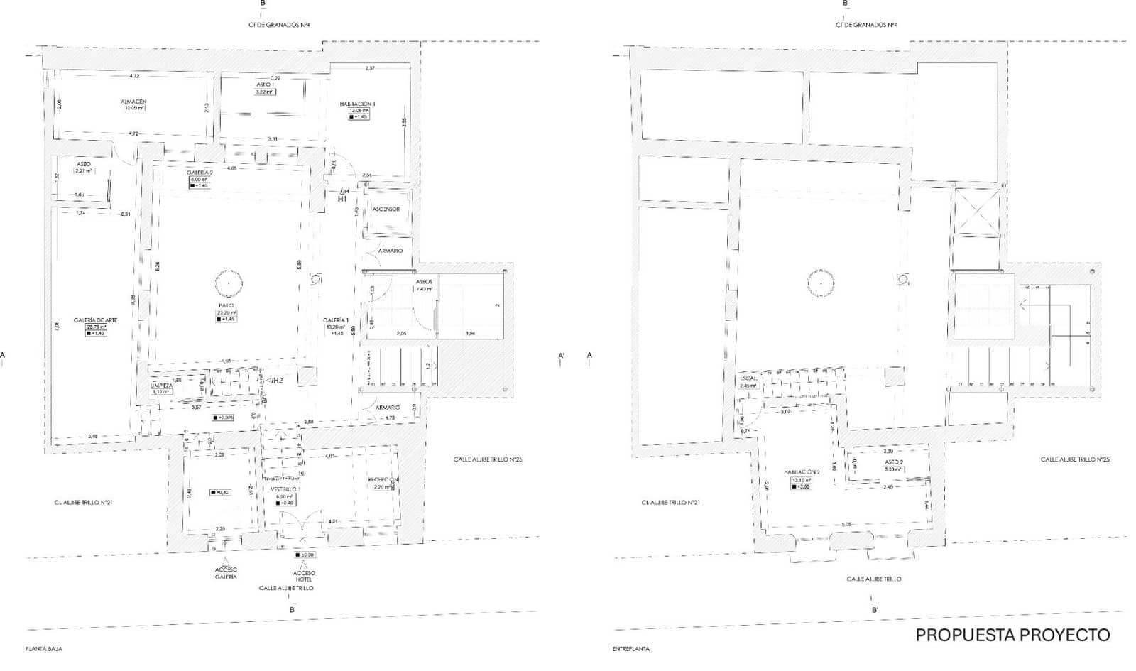 8 Zimmer Hotel zu verkaufen in Granada Stadt - 619.900 € (Ref: 9611456)