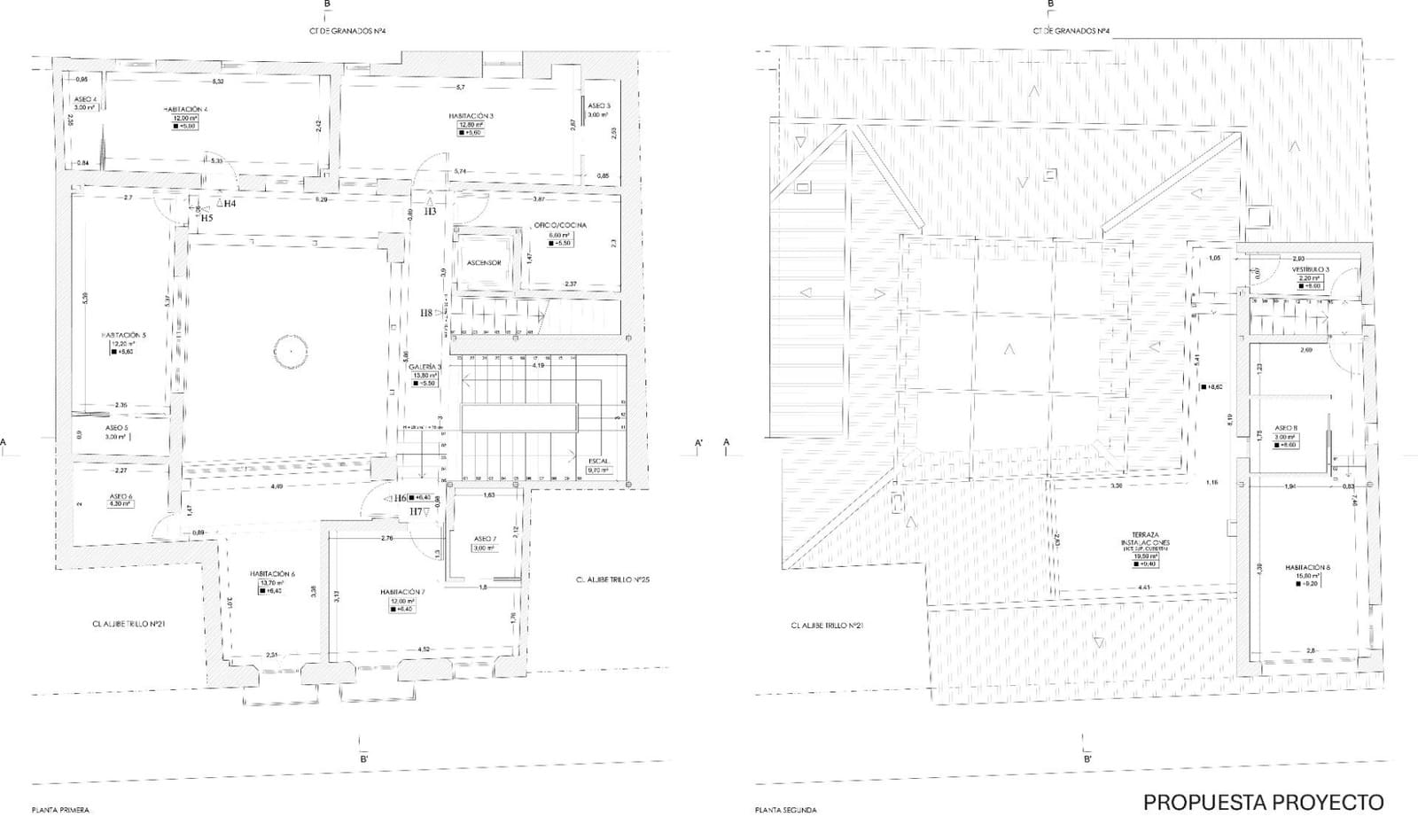 8 Zimmer Hotel zu verkaufen in Granada Stadt - 619.900 € (Ref: 9611456)