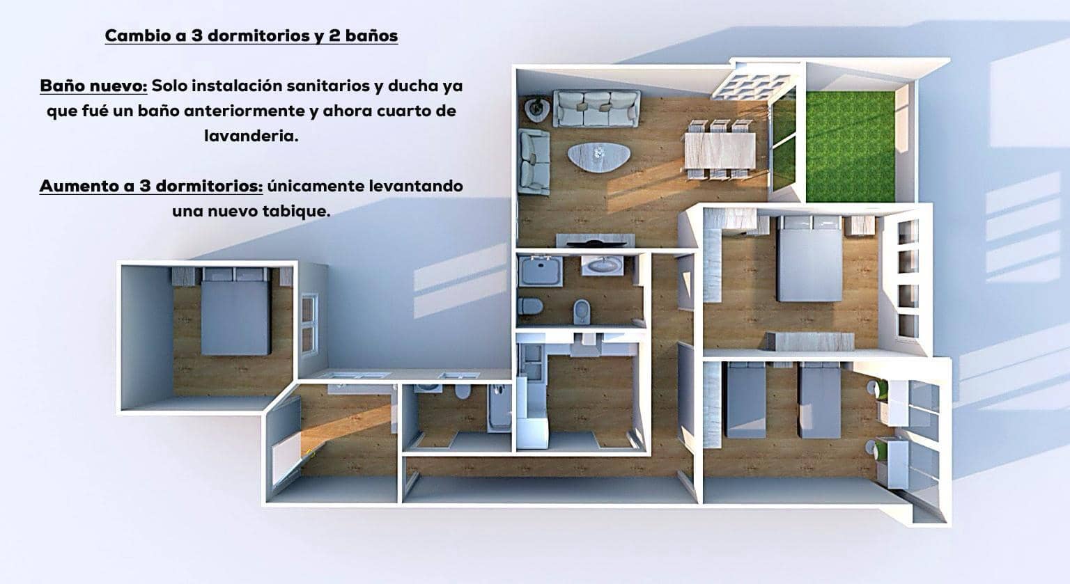 2 slaapkamer Penthouse te koop in Granada stad - € 329.000 (Ref: 9634550)