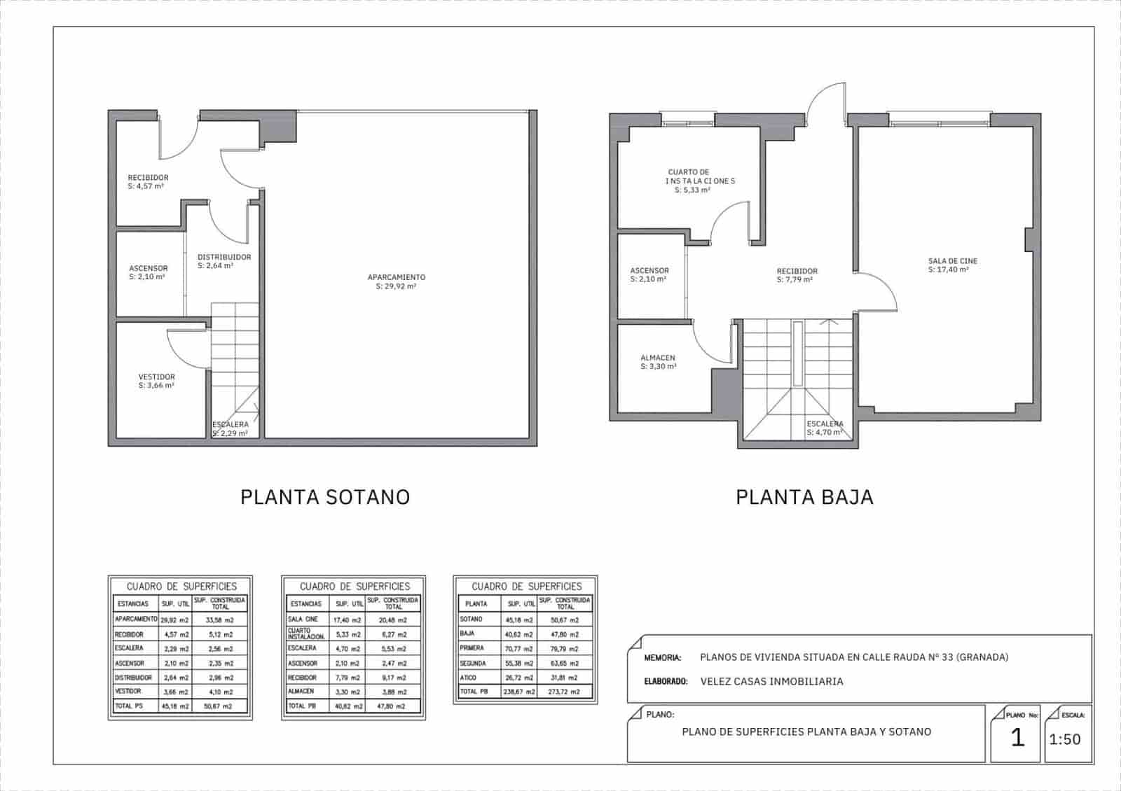 4 soveværelse Rækkehus til salg i Granada by med garage - € 512.000 (Ref: 9702391)